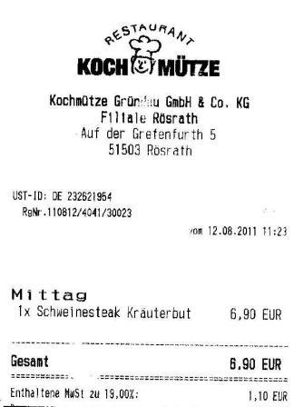 wmdt Hffner Kochmtze Restaurant